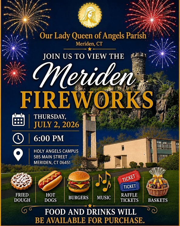 Our Lady Queen of Angels Fireworks Viewing