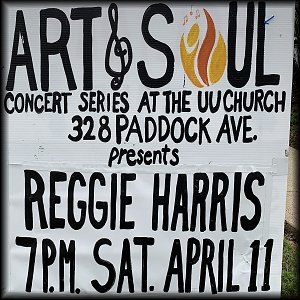 Unitarian Universalist Concert features Reggie Harris