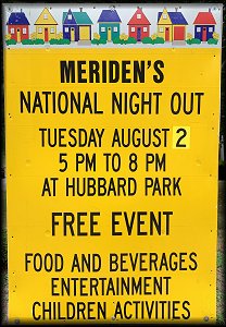 Meriden's National Night Out (8/2)